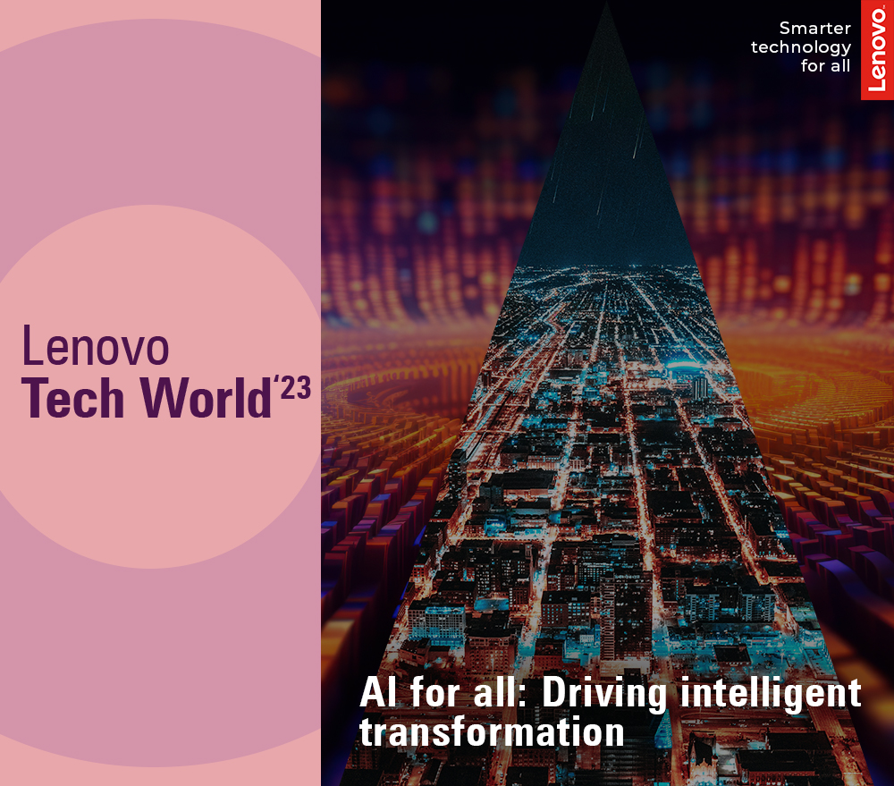 Lenovo Unveils ‘AI Vision for All’ at Global Tech World Event