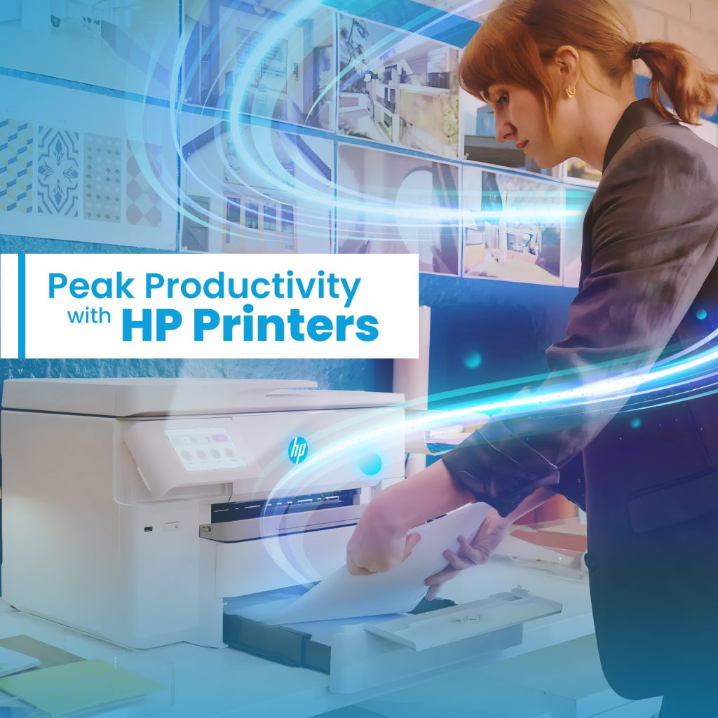 At home or in the office, HP printers deliver productive solutions