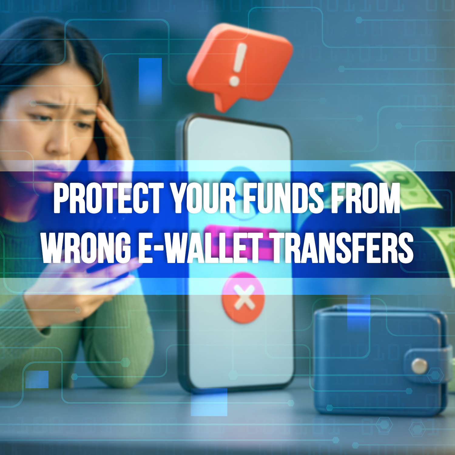 Sent money to another digital wallet account by mistake? Don’t panic!