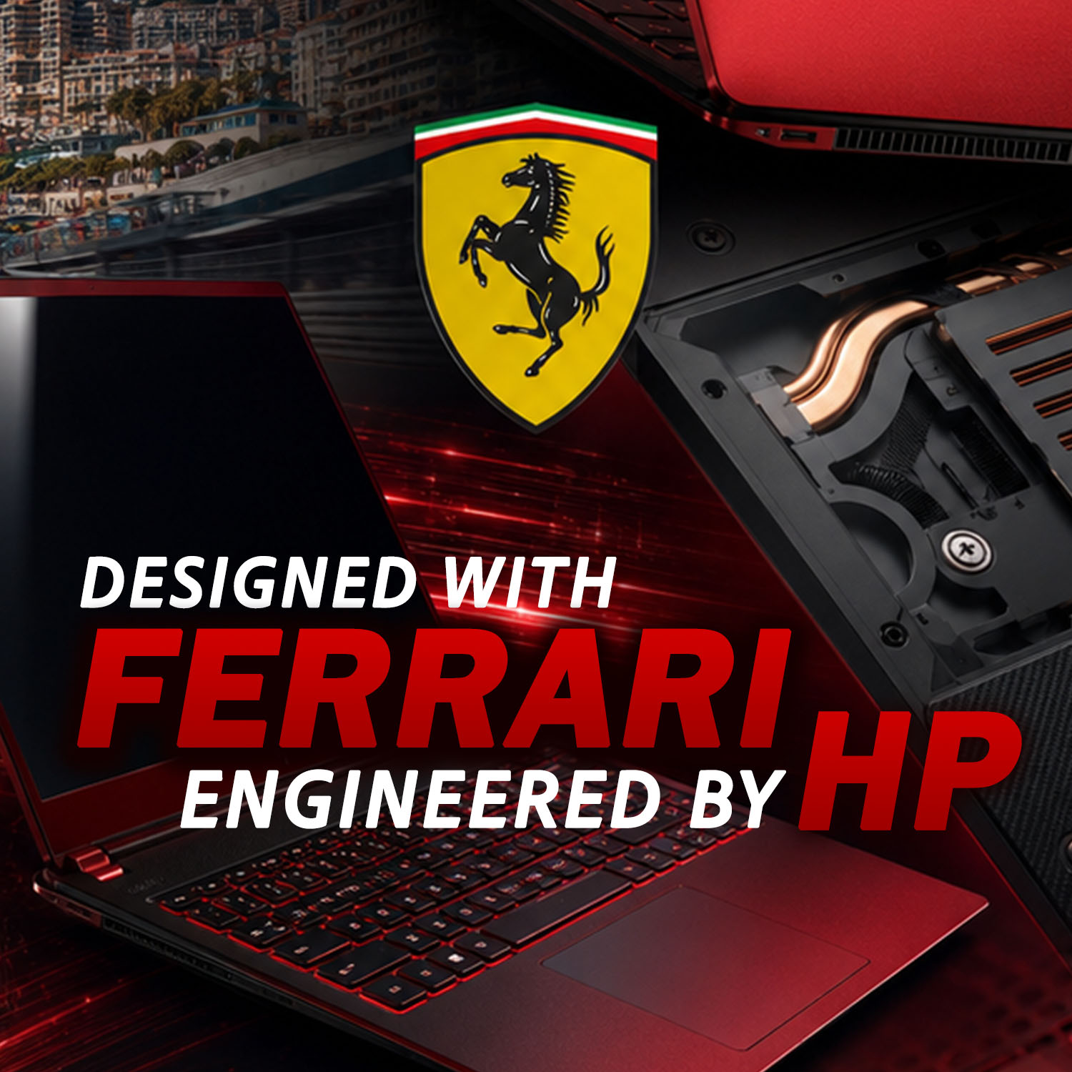HP Scuderia Ferrari AI PC: designed with Ferrari, engineered by HP