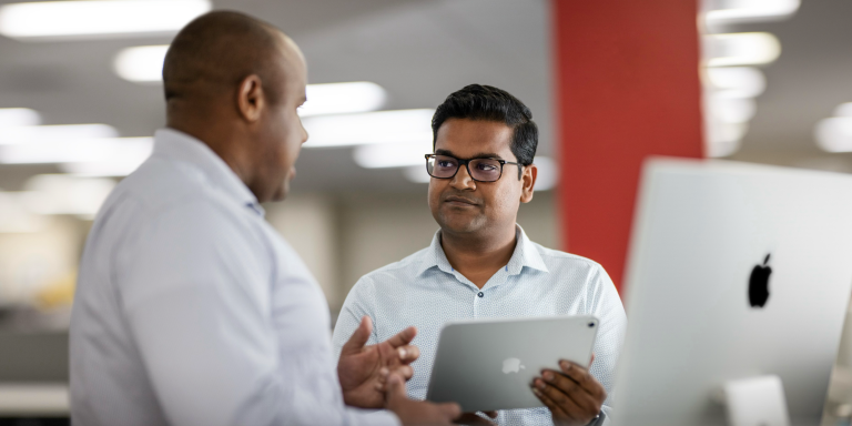 Generate Managed Apple IDs and proactively update user information for students, teachers and staff, and arrange classes through integration with your Student Information System (SIS).