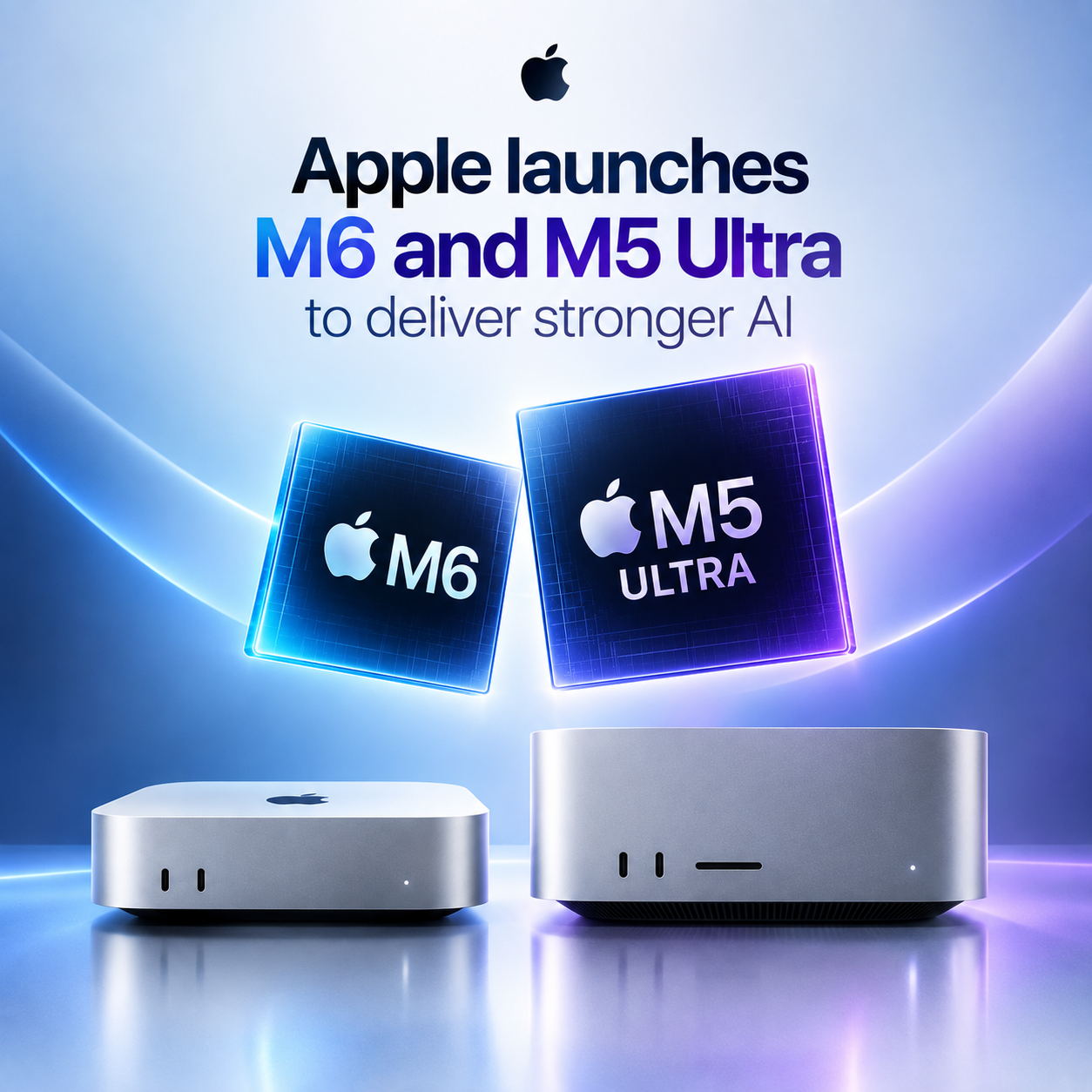 Apple launches M6 and M5 Ultra processors to deliver stronger AI compute