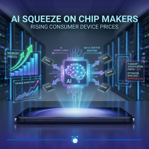 AI exerts pressure on chip makers driving up prices of global electronic devices