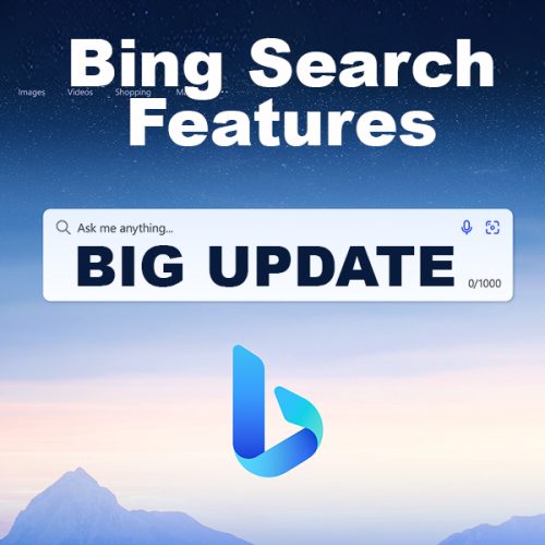 Microsoft announces big update to Bing Search features