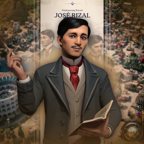Jose Rizal featured as playable leader in Civilization VII video game