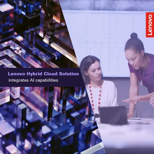 Lenovo hybrid cloud solution integrates AI capabilities