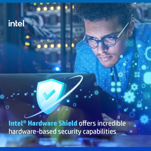 Intel® Hardware Shield offers incredible hardware-based security capabilities