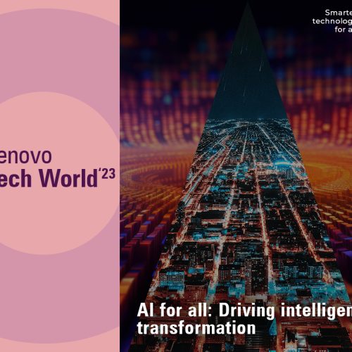Lenovo Unveils ‘AI Vision for All’ at Global Tech World Event