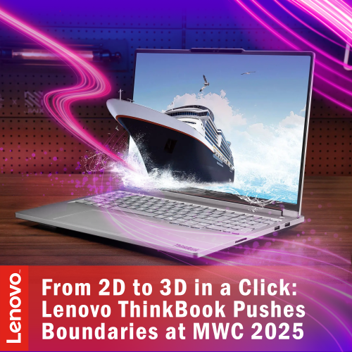Lenovo ThinkBook 3D Laptop taking spatial computing to the next level